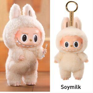 Authentic Pop Mart The Monsters Exciting Macaron Soymilk Labubu SEALED NIB